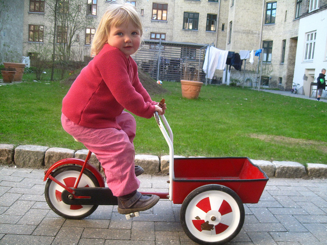 Детские грузовые велосипеды